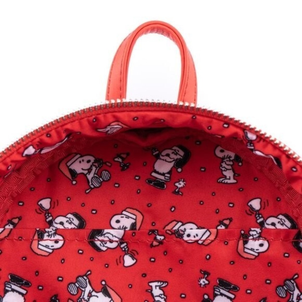 Loungefly‎ Peanuts Snoopy and Woodstock Glow in the Dark Mini Backpack - Picture 6 of 6